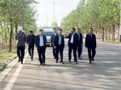 <b>垣曲縣委副書記、縣長馬巍蒞臨華兆住工調(diào)研指導(dǎo)工作</b>